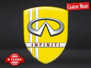 Infiniti Emblèmes Entreprise Auto Universels Haute Qualité